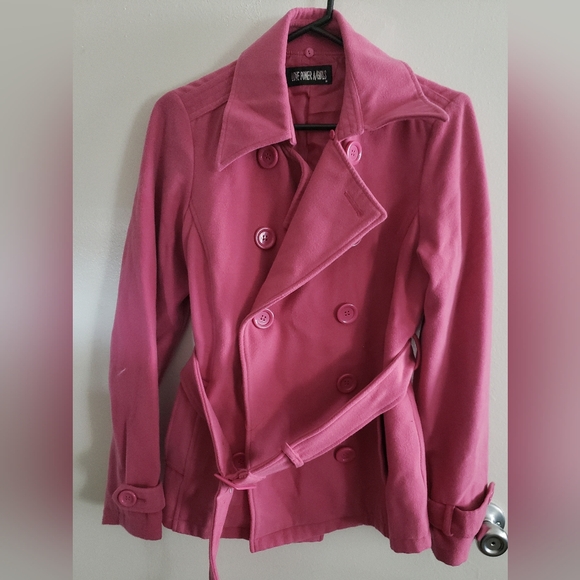 Hot pink peacoat - Picture 2 of 2